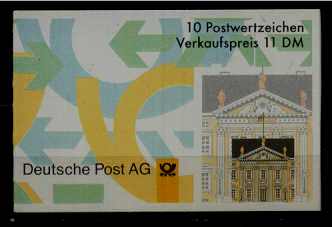 Germany 1846 MNH booklet Bellevu castle SCV11.50