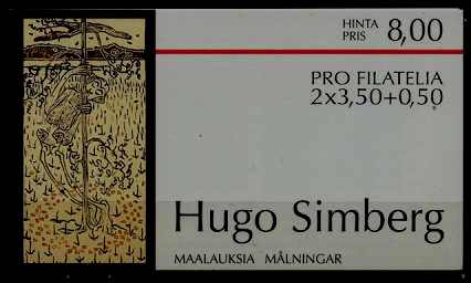 Finland B263 MNH booklet Painting SCV4.25
