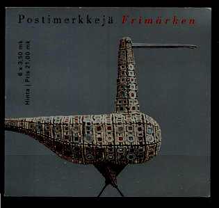 Finland 1141 MNH booklet Art SCV12.50