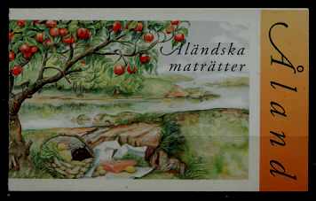 Aland 203 MNH booklet Cuisine/Cheese/Bread/ Coffee SCV13