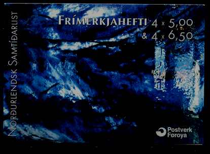 Faroes 417 MNH booklet Art SCV16