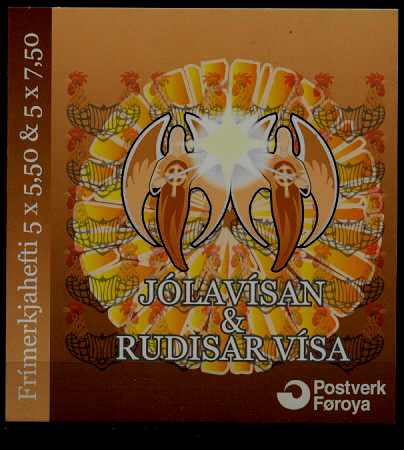 Faroes 466 MNH booklet Christmas SCV16