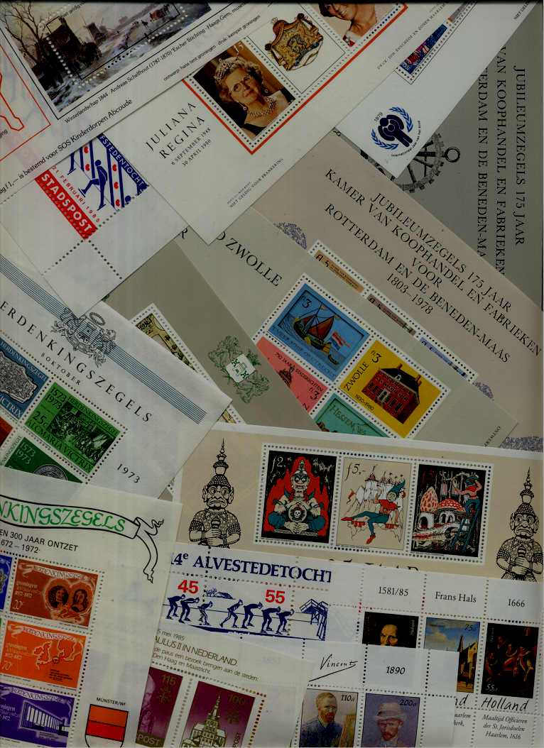 Netherlands 15 MNH s/s/non-postal/stadpost etc.