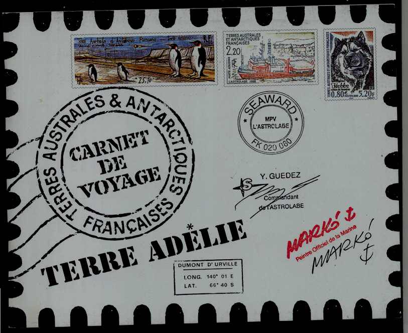 France Antarctic 294 MNH booklet SCV95