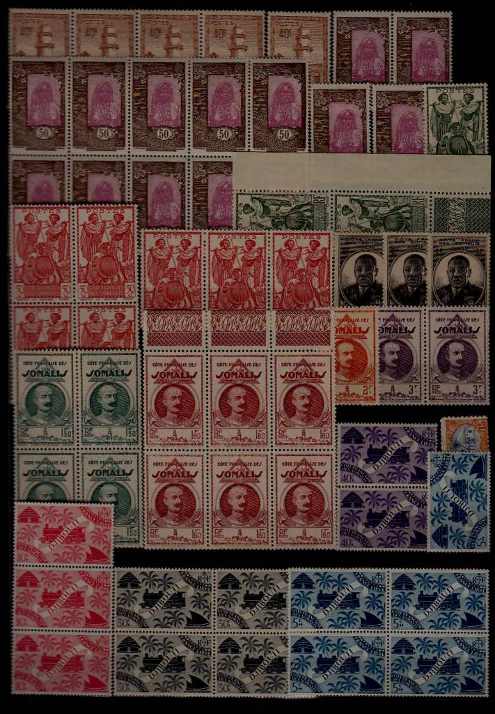 Somali Coast/Djibouti 60 mint values (9)