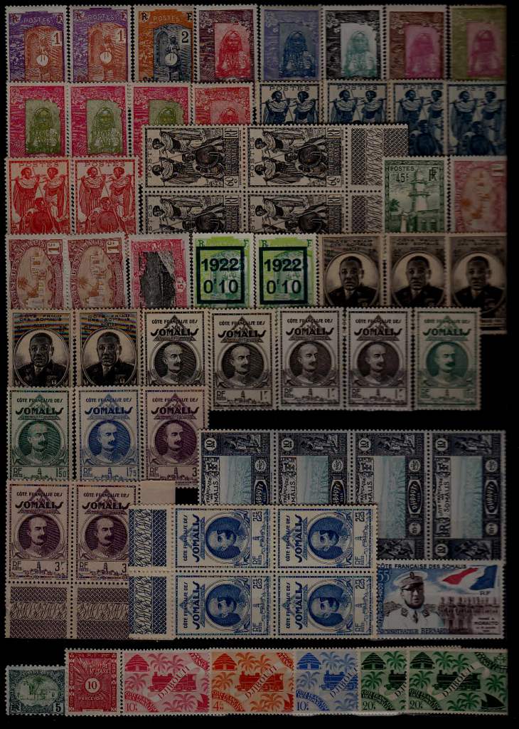 Somali Coast/Djibouti 60 mint values (20)