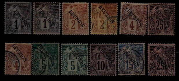 Reunion 17/24/ 12 used/mint values