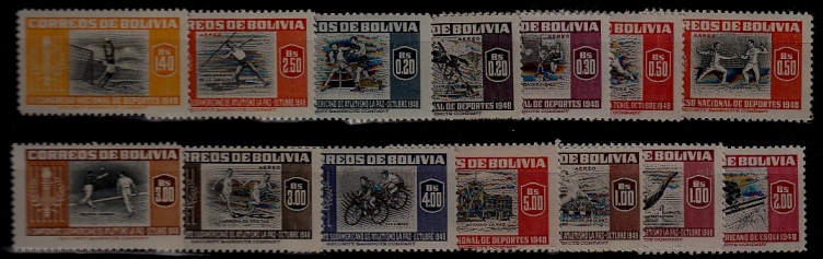 Bolivia 352-58/C150-56 MH Sport SCV32.90