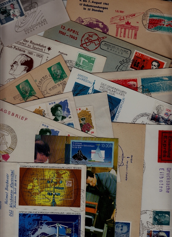Germany (DDR) 15 covers/cards Space (7)