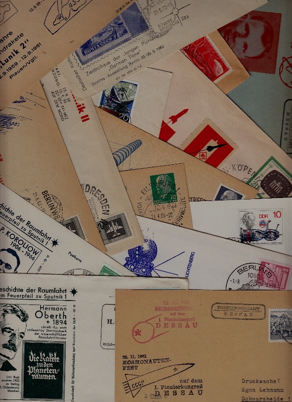 Germany (DDR) 15 covers/cards Space (18)