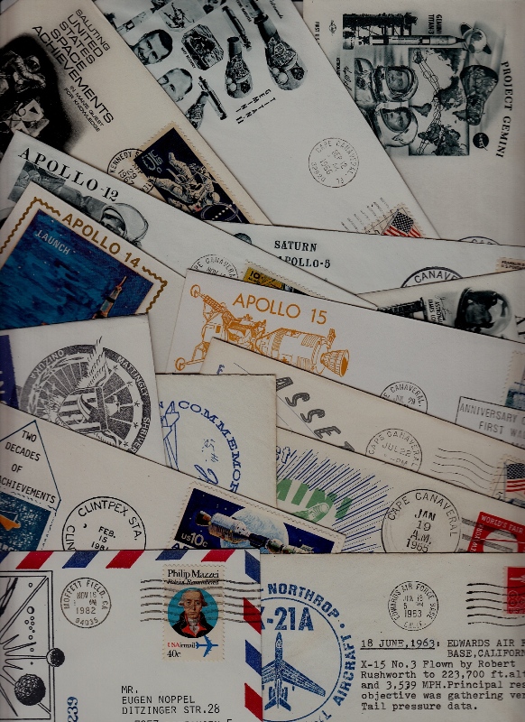 USA 15 covers/cards Space (8)