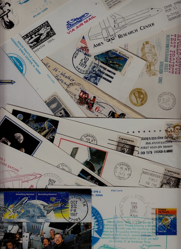 USA 15 covers/cards Space (20)