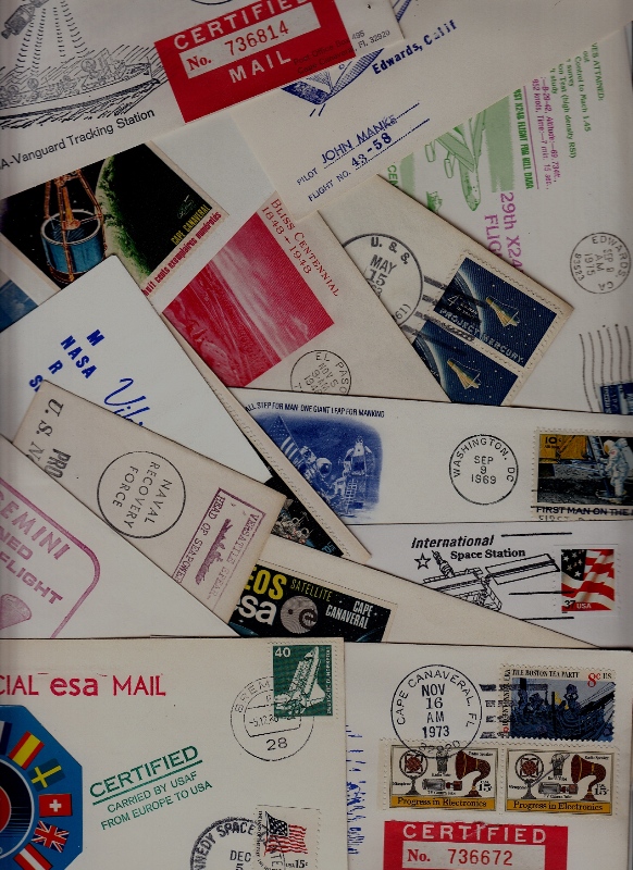 USA 15 covers/cards Space (23)