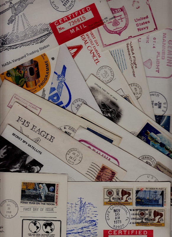 USA 15 covers/cards Space (24)