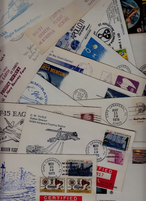 USA 15 covers/cards Space (25)