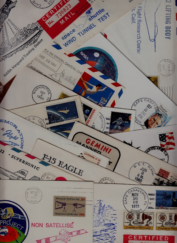 USA 15 covers/cards Space (27)
