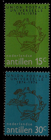 Netherlands Antilles 364-65 MNH UPU SCV0.70