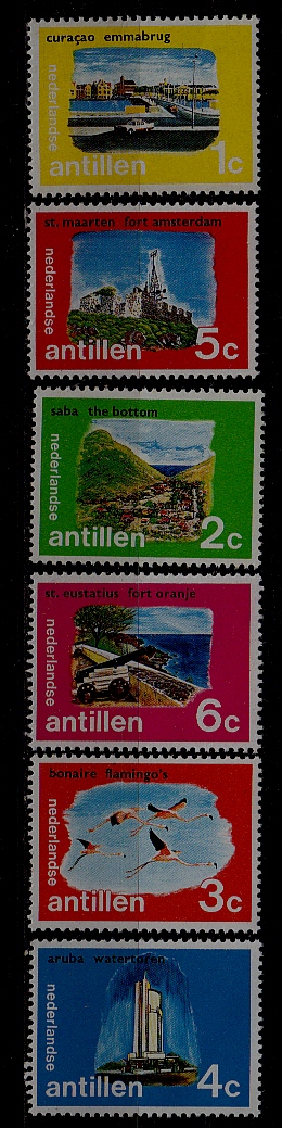 Netherlands Antilles 331-36 MNH Views SCV1.20