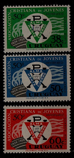 Uruguay C200-02 MNH YMCA SCV1.70