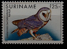 Suriname 731 MNH Birds/Owl SCV35