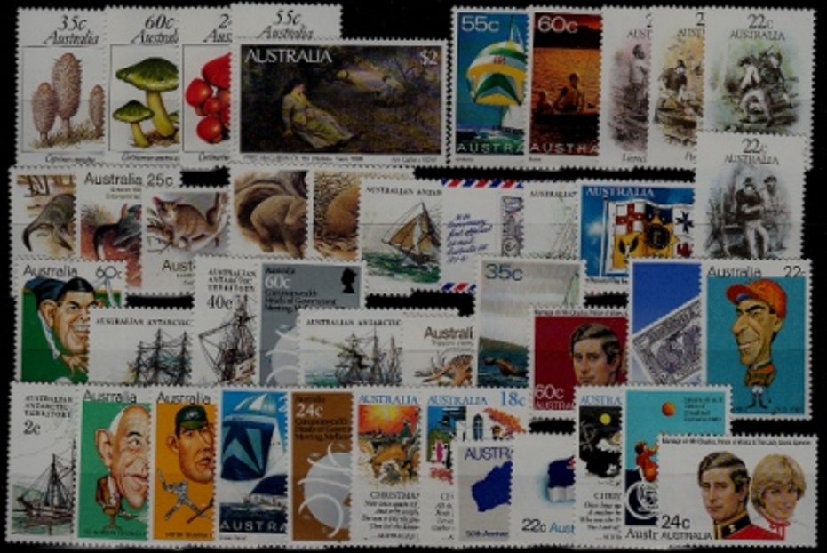 Australia MNH lot 1981