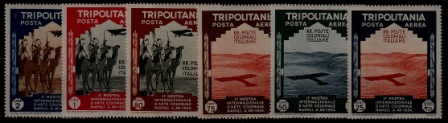 Tripolitania C43-48 MH SCV24