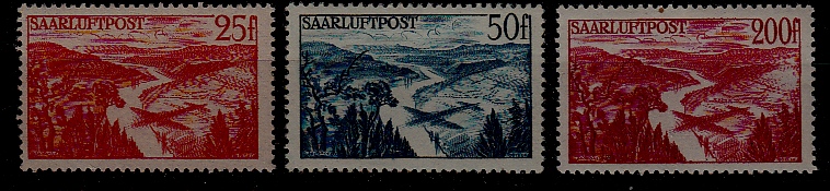 Saar C9-11 MNH Aviation SCV37.50