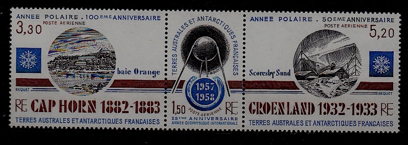 Fr. Antarctica C75a MNH Antarctic/Space SCV4.50