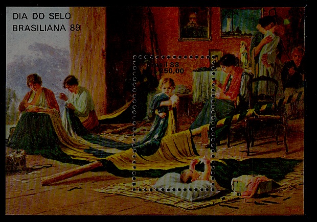 Brazil 2144 MNH s/s Painting SCV5