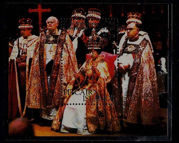 Pitcairn 177 MNH s/s Elizabeth II SCV3