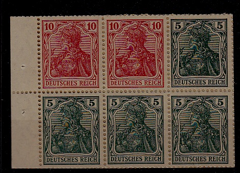 Germany reich 82g MNH bkl.pane SCV50