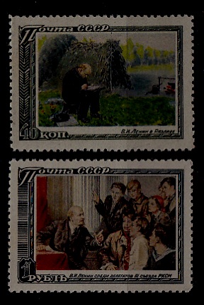 Russia 1537-38 MNH Lenin SCV20