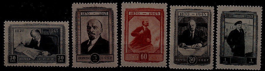 Russia 1002-06 MNH Lenin SCV25