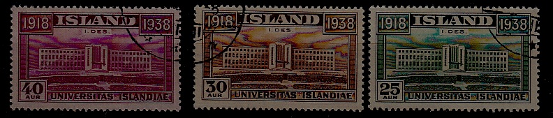 Iceland 209-11 used University SCV54