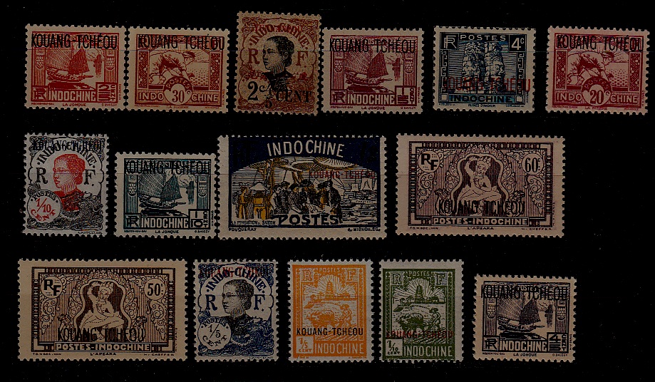 Kouang Tcheon 15 mint values