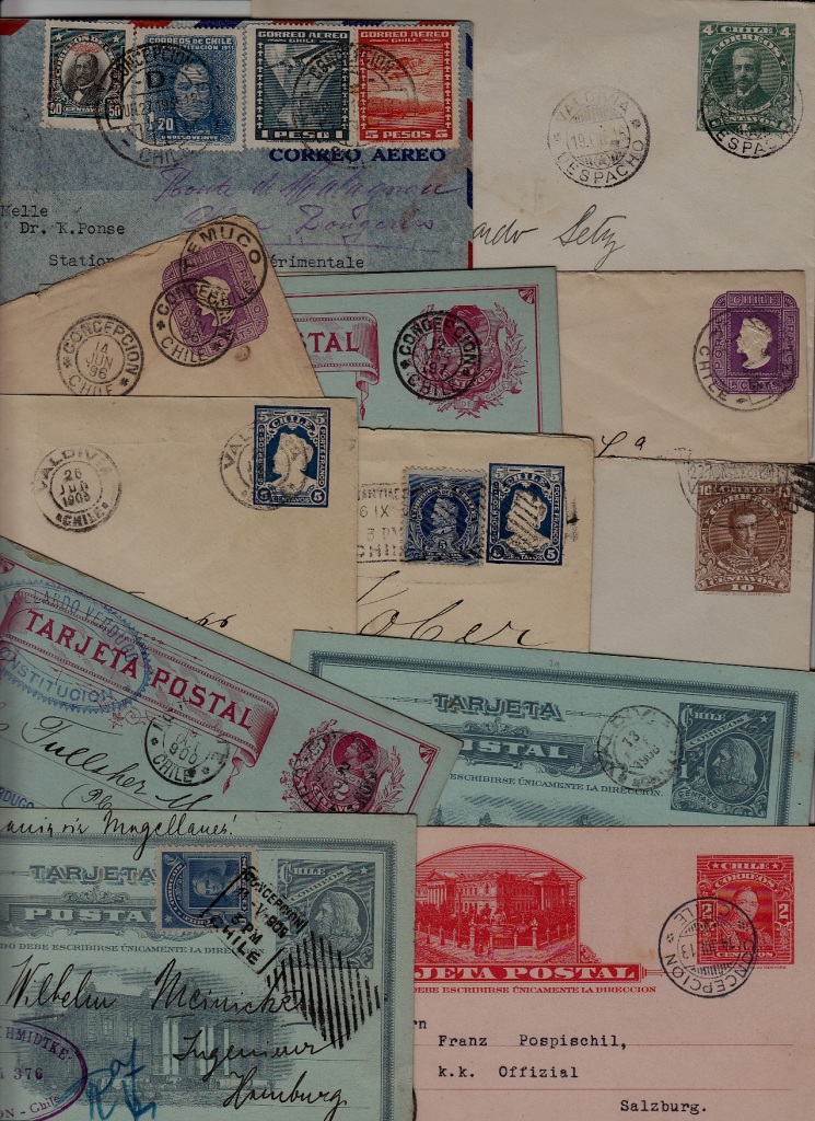 Chile 12 covers/cards pre-1950 (4)