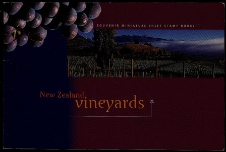 New Zealand 1434b MNH booklet Vineyards SCV20