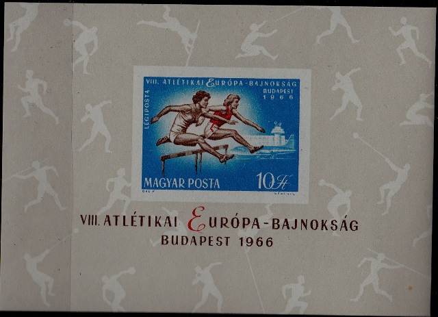 Hungary C261 MNH imperf. s/s Sport SCV30
