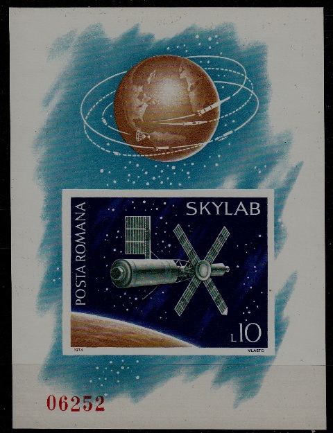 Romania 2528 MNH s/s Space SCV65