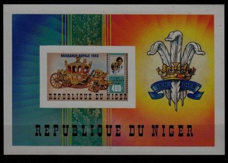 Niger 598 MNH imperf. s/s Diana