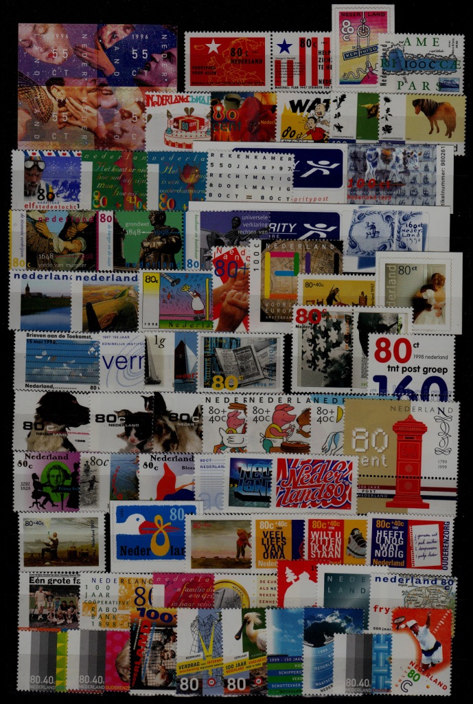 Netherlands MNH lot 1992-2001/ 250v