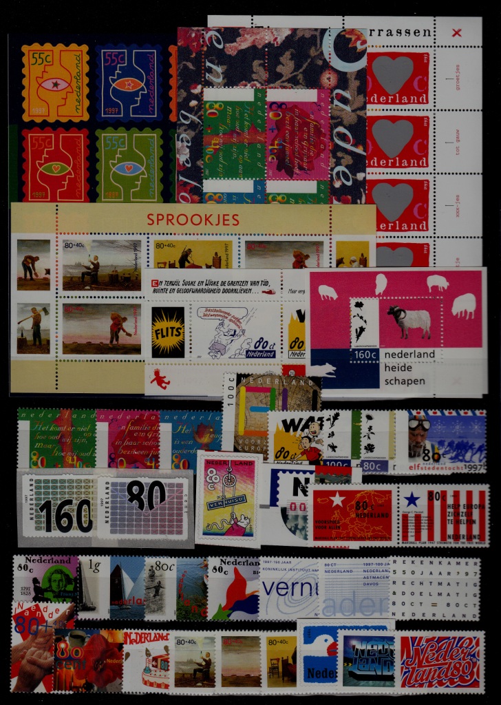 Netherlands MNH year set 1997