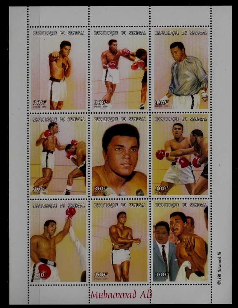 Senegal 1360 MNH m/s Sport/Boxing SCV11.50