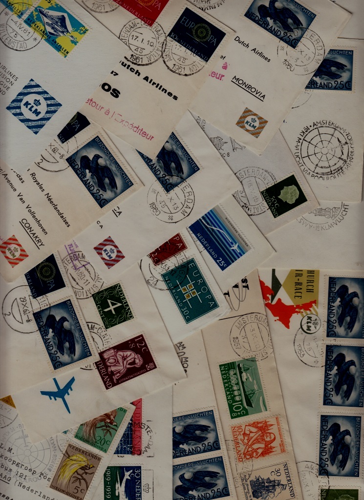 Netherlands 17 covers Aviation/ 1st flights 1956-66(1)