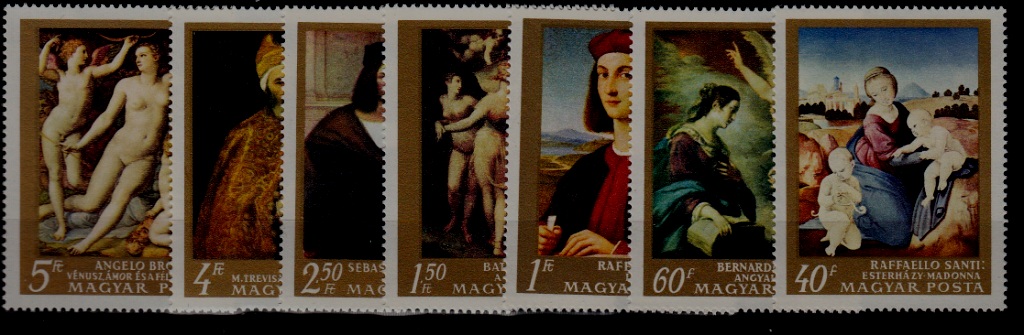 Hungary 1940-46 MNH Painting SCV2.50