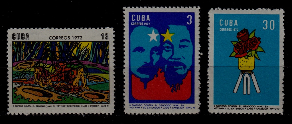 Cuba 1696-98 MNH Ho Chi Min SCV4