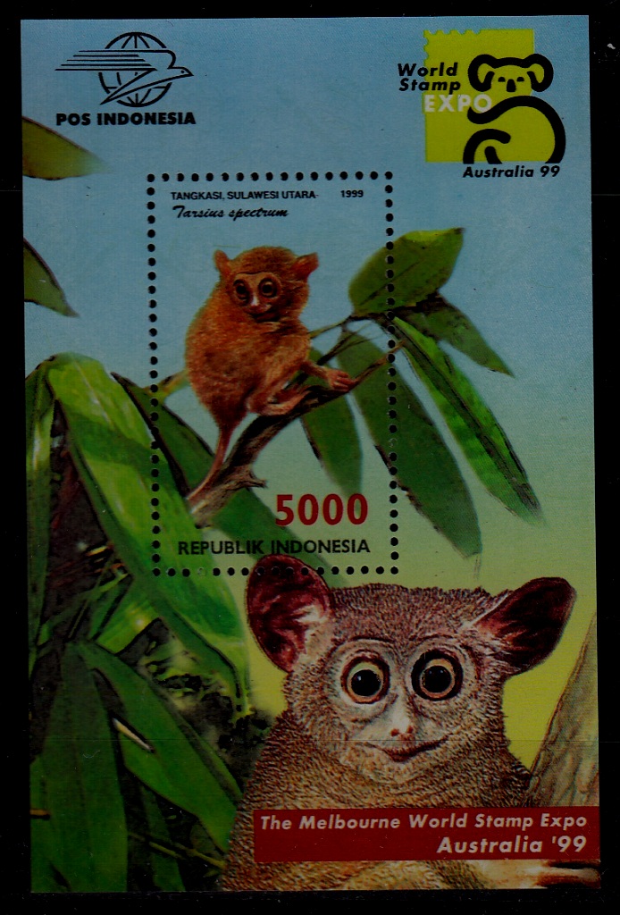 Indonesia 1831 MNH s/s Animals SCV3.50