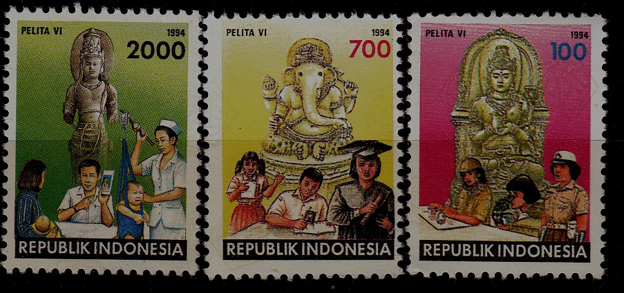 Indonesia 1570-72 MNH Buddhism SCV5.55