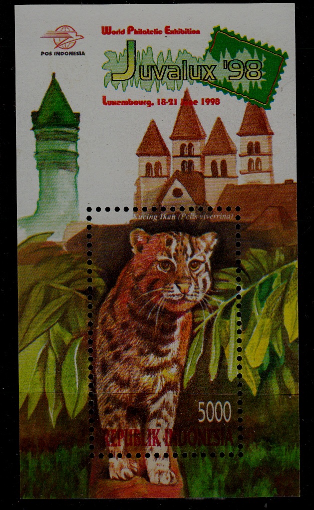 Indonesia 1774 MNH s/s Animals/Tiger SCV6