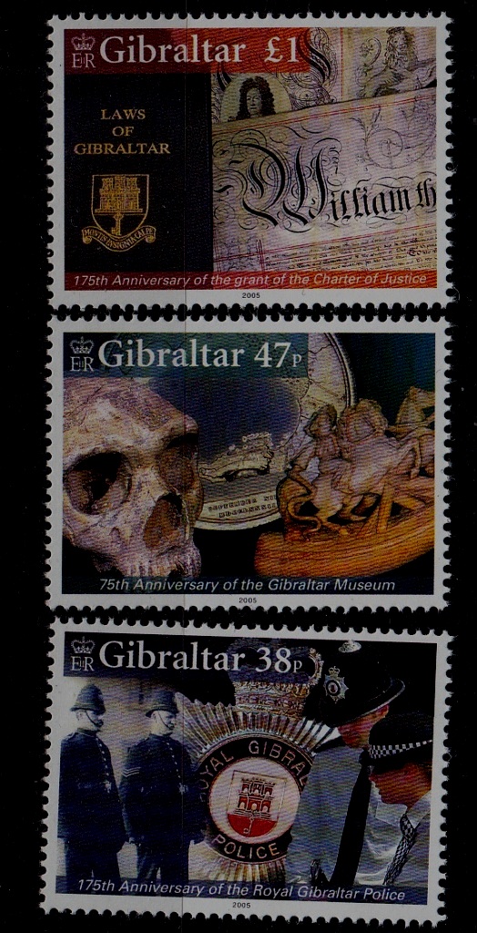 Gibraltar 1018-20 MNH Police/Justice SCV8.25